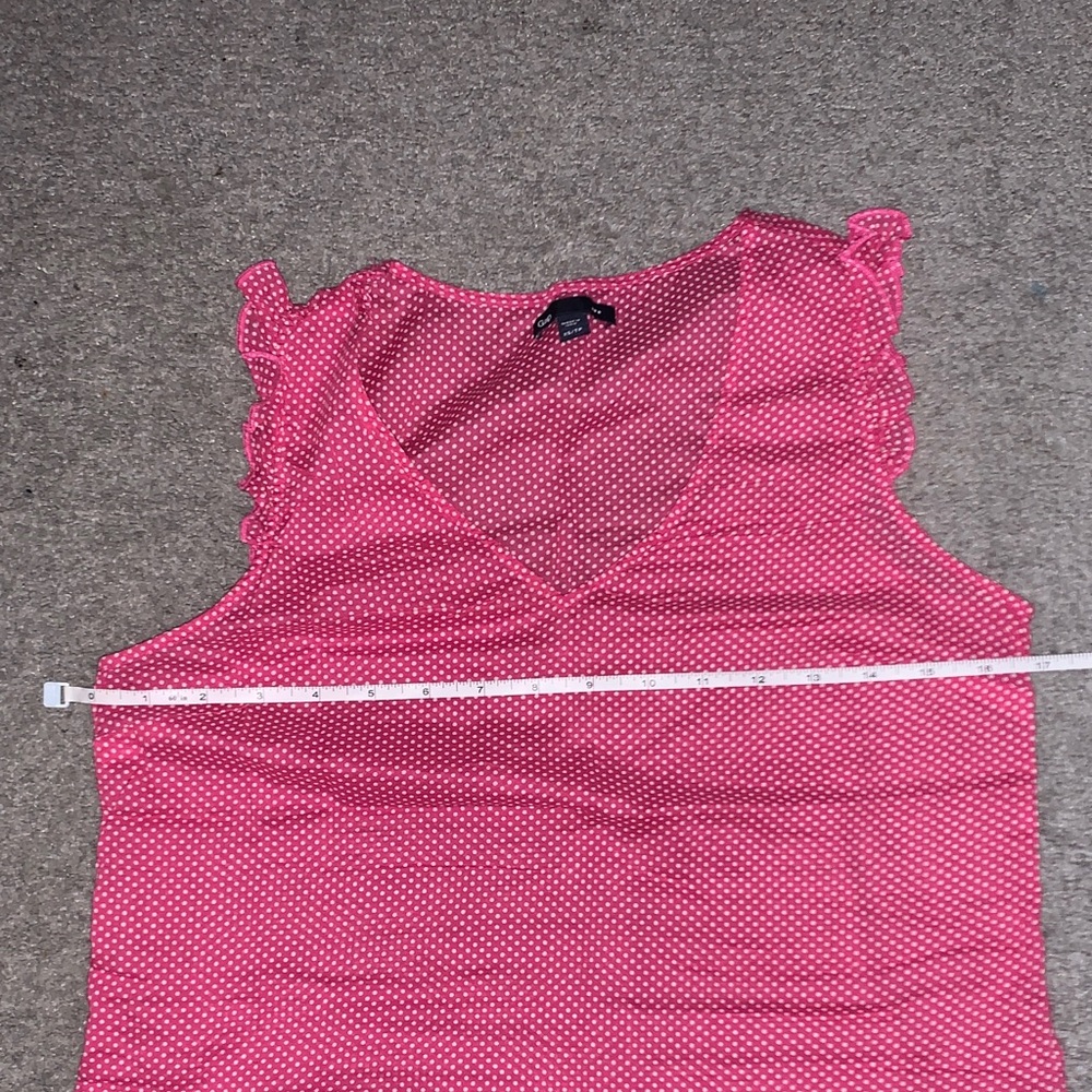 GAP Pink Ruffle Sleeve Blouse - Picture 6 of 6